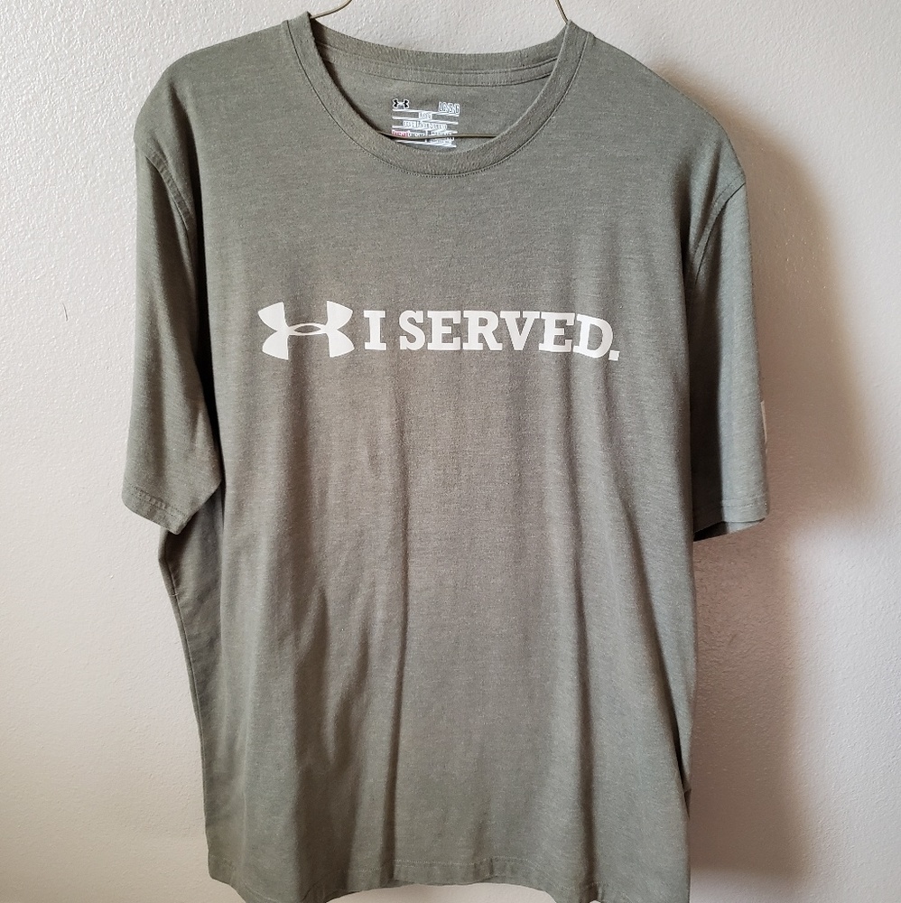 Under armour veteran tshirt